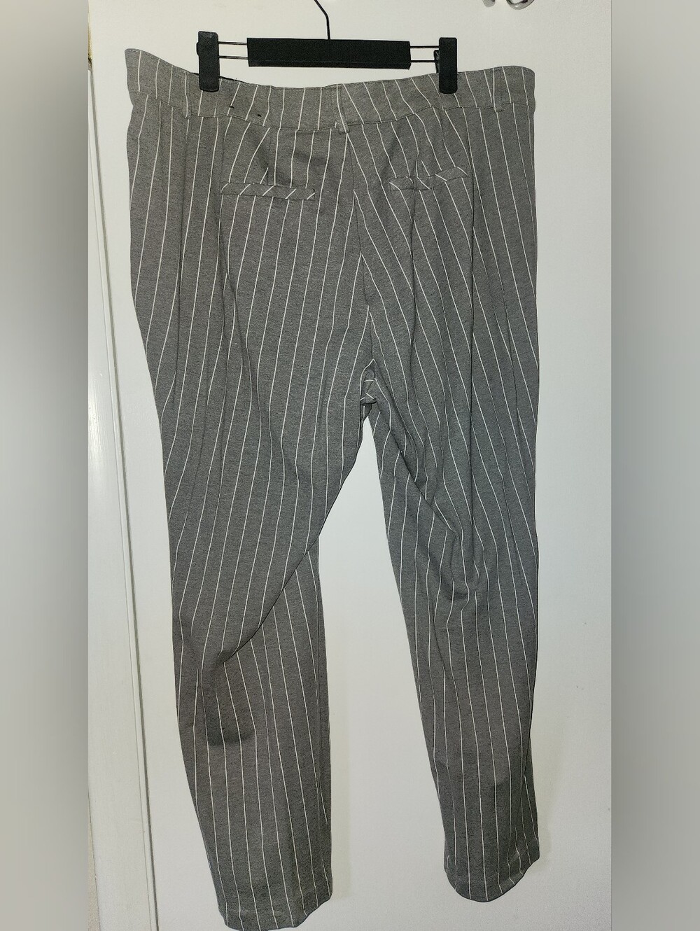 torrid  Womens Gray Pinstripe Business Dress Pants Size 18